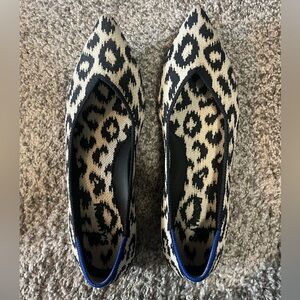 Rothy’s NWOT leopard flats